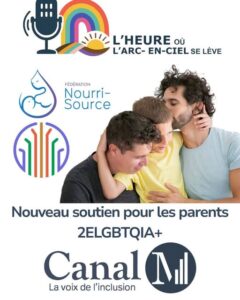 Entrevue à l’émission L’heure où l’arc-en-ciel se lève
